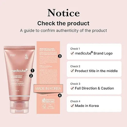 Medicube Velvet Collagen Overnight Wrapping Mask